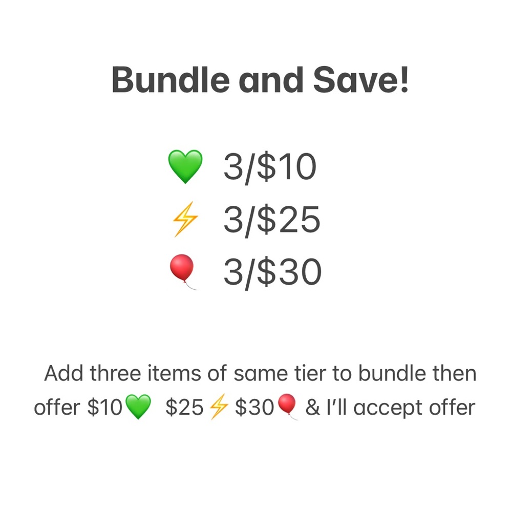 Bundle and Save Offer